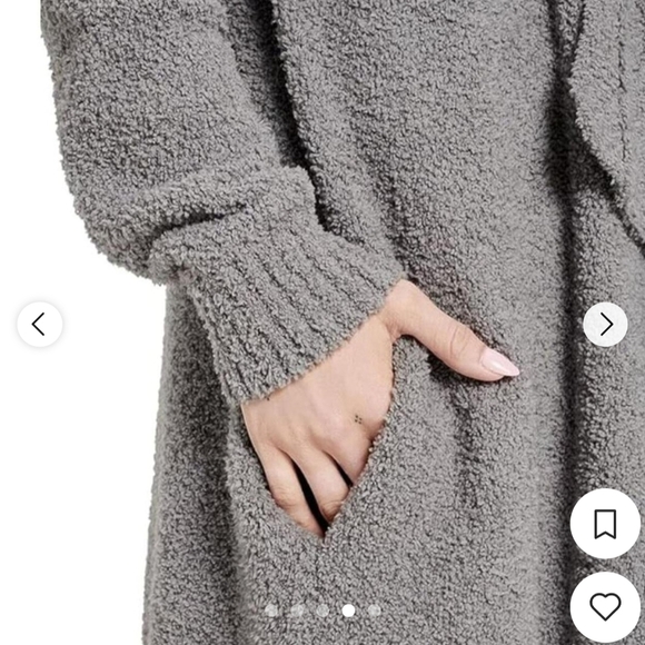 UGG Gray Open Front Cardigan‎ Sweater - Picture 2 of 3